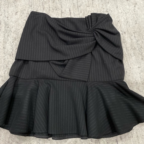 Nordstrom Dresses & Skirts - Black pinstripe mini skirt